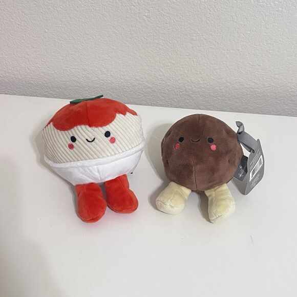 Hallmark Better Together Spaghetti and Meatball Magnetic Plush Pair Set w/ TAG - Picture 8 of 10